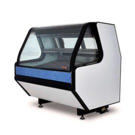 Vitrina Torrey TEC-130-AI Carnicera Acero Inoxidable Cristal Curvo