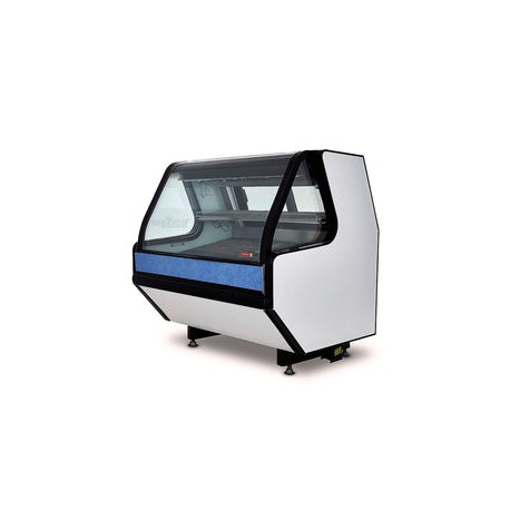 Vitrina Torrey TEC-130-AI Carnicera Acero Inoxidable Cristal Curvo