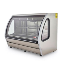Vitrina Torrey DRD5-AI Acero Inoxidable Cristal Curvo