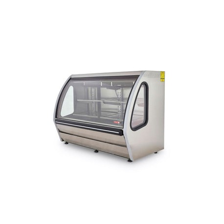 Vitrina Torrey DRD5-AI Acero Inoxidable Cristal Curvo