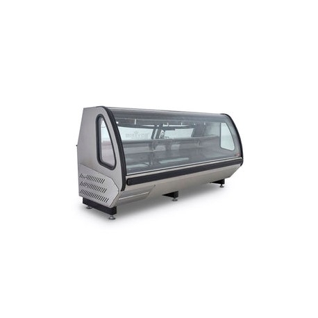 Vitrina Torrey VCA-200-AI Carnicera Acero Inoxidable Cristal Curvo