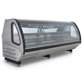 Vitrina Torrey VCA-250-AI Carnicera Acero Inoxidable Cristal Curvo