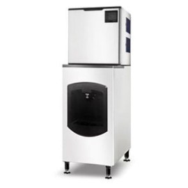 Maquina Fabricadora De Hielo Snooker SK-350D Producción De 160 Kg Al Día Con Dispensador
