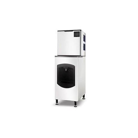 Maquina Fabricadora De Hielo Snooker SK-350D Producción De 160 Kg Al Día Con Dispensador