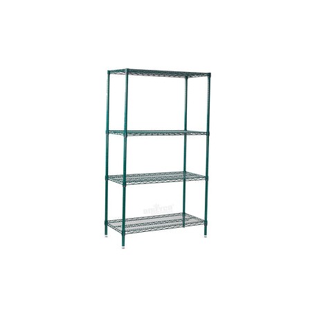 Anaquel Epoxico Asber ED 1848 - 4 Niveles -450x1220x1820 mm