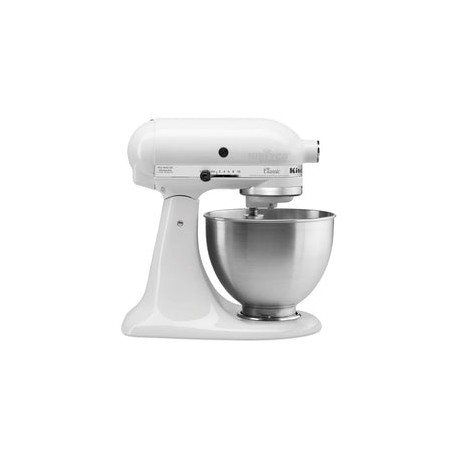 Batidora KitchenAid K45SSWH Clasica De 4.3 Litros De Capacidad