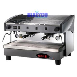 Cafetera Bellini MS-100 Semiautomática De 2 Grupos Con 2 Salidas De Vapor