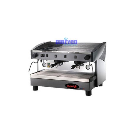 Cafetera Bellini MS-100 Semiautomática De 2 Grupos Con 2 Salidas De Vapor