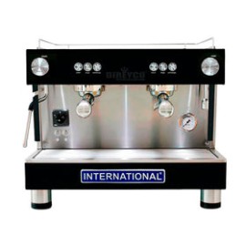 Cafetera International-Ascaso BAR ONE 2  Automática De Dos Grupos Porta Movil Con Kit Para Garrafón