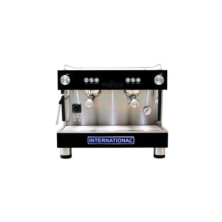 Cafetera International-Ascaso BAR ONE 2  Automática De Dos Grupos Porta Movil Con Kit Para Garrafón