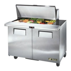 Mesa Refrigerada De Preparacion Sandwiches TSSU-48-18M-B-HC De 18 Insertos