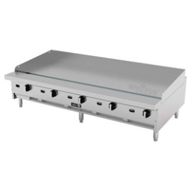 Plancha Asber AETG-60-H Termostatica a gas con placa 3/4"