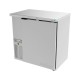 Refrigerador Contrabarra en Acero Inox Asber ABBC-24-36-S-HC Slim Line Puerta Solida