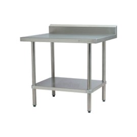 Mesa De Trabajo International Con Lambrin Y Entrepaño 1200 Modelo MEL12