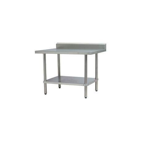 Mesa De Trabajo International Con Lambrin Y Entrepaño 1800 Modelo MEL18