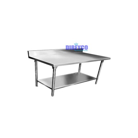 Mesa De Trabajo King MTL-200 De 200 Cm De Largo Con Lambrín