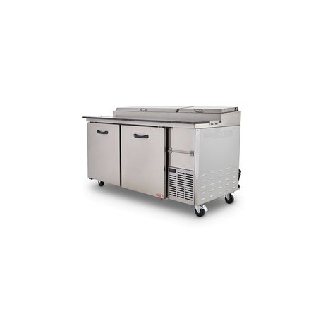 Mesa Fría De Preparacion De Alimentos PTP-11 Para 9 Insertos