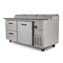 Mesa Fría De Preparacion De Alimentos PTP-21 Para 9 Insertos