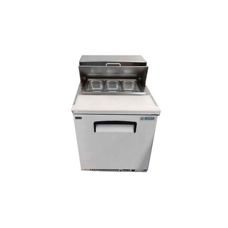 Mesa Fría Migsa SCL-1 Para Ensaladas Con Insertos Puerta Solida