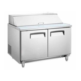 Mesa Fría Migsa SCL-2 Para Ensaladas Con Insertos Dos Puertas Solidas