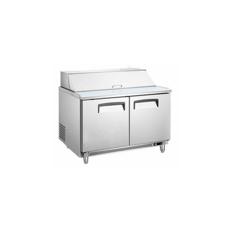 Mesa Fría Migsa SCL-2 Para Ensaladas Con Insertos Dos Puertas Solidas