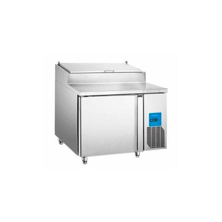 Mesa Para Preparación De Pizza Migsa PICL1 ConInsertos Puerta Solida