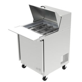 Mesa Refrigerada Asber APTM-27-12 Para PreParación De Ensaladas