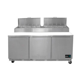 Mesa Refrigerada Asber APTP-72 Para PreParación De Pizzas