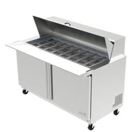 Mesa Refrigerada Asber APTM-60-24 Para PreParación De Ensaladas