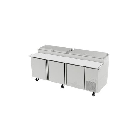 Mesa Refrigerada Asber APTP-93 Para PreParación De Pizzas