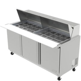 Mesa Refrigerada Asber APTM-72-30 Para PreParación De Ensaladas
