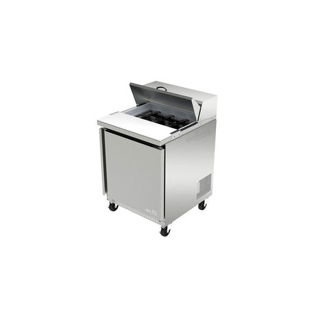Mesa Refrigerada Asber APTS-27-8-M Para PreParación De Ensaladas