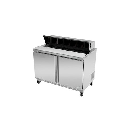 Mesa Refrigerada Asber APTS-48-12-M Para PreParación De Ensaladas