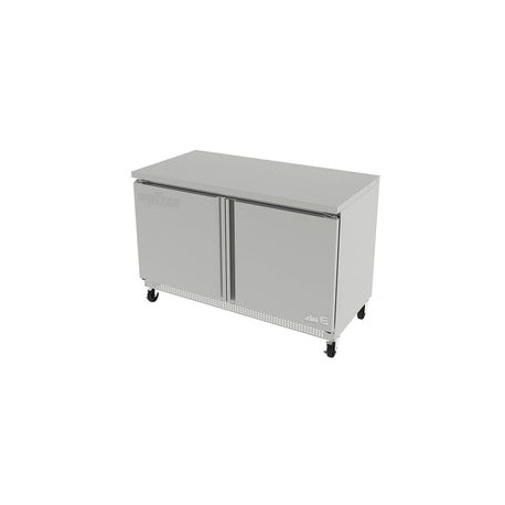 Mesa Refrigerada Bajo Mostrador Asber AUTR-48 Puertas Solidas