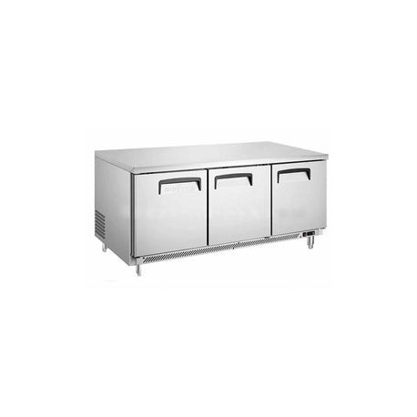 Mesa Refrigerada Migsa UC-72C-3 De Trabajo Tres Puertas Solidas