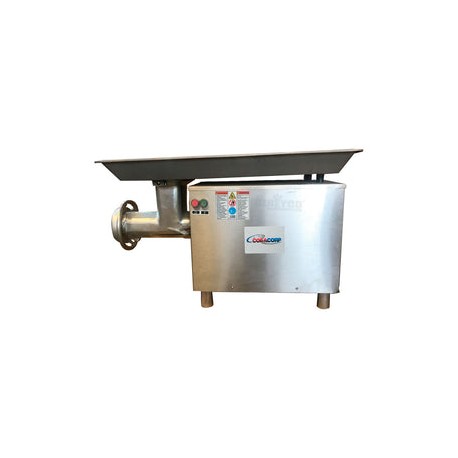 Molino De Carne Cobacorp M-22-R2 Con Cabezal De 12" En Acero Estañado Motor De 2 HP