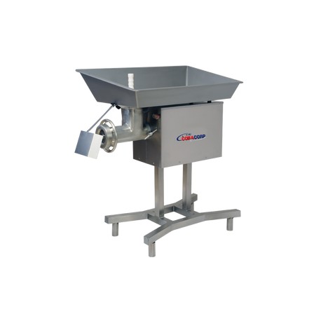 Molino De Carne Cobacorp M-32-5 Con Cabezal De 12" En Acero Estañado Motor De 5 HP