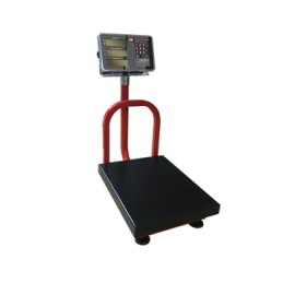 Bascula De Plataforma KM Mod. KM-150 LN Charola De Lamina Negra Para 150 Kilos