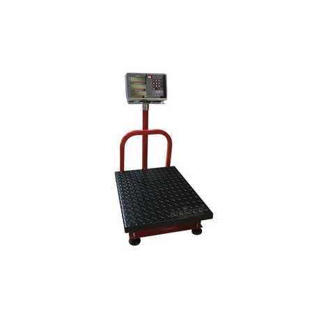 Bascula De Plataforma KM Mod. KM-200 LN Charola De Lamina Negra Para 200 Kilos