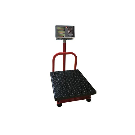 Bascula De Plataforma KM Mod. KM-300 LN Charola De Lamina Negra Para 300 Kilos