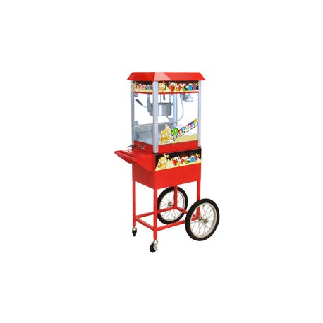 Palomera Migsa HP-BC-A Fabricadora De Palomitas De 8 Onzas Eléctrica Con Carro