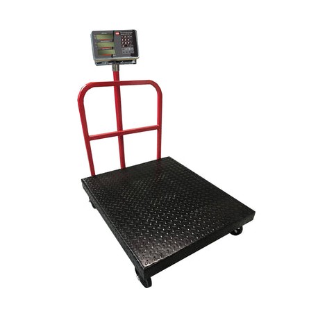 Bascula De Plataforma KM Mod. KM-700 LN Charola De Lamina Negra Para 700 Kilos