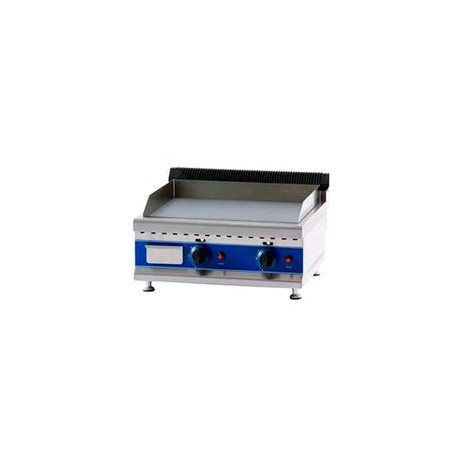 Plancha Migsa GT-650 Grill Lisa De 2 Quemadores A Gas De 65 cm De Largo