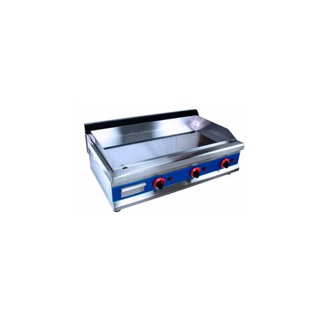 Plancha Migsa GT-900 Grill Lisa De 2 Quemadores A Gas De 95 cm De Largo