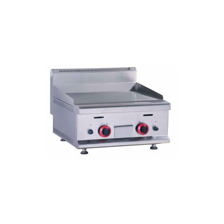 Plancha Migsa HGR-606 Grill Lisa De 2 Quemadores A Gas