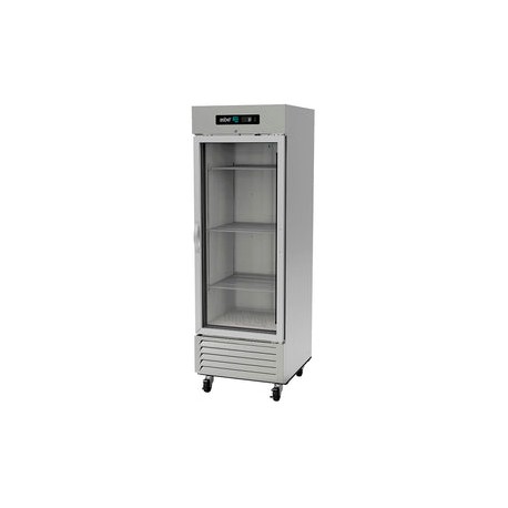Refrigerador Asber ARR-17-G Puerta De Cristal Acero Inoxidable
