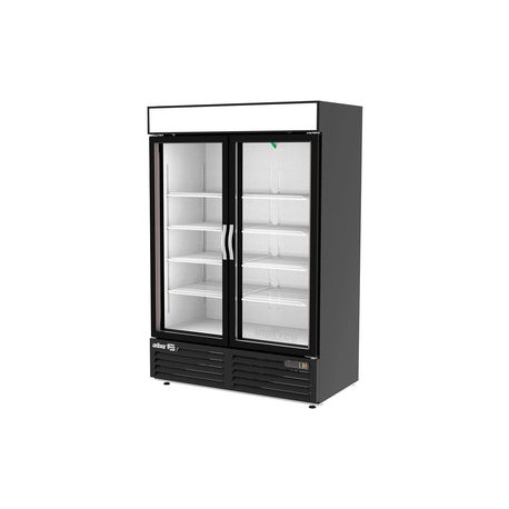 Refrigerador Asber ARMD-49 Doble Puerta De Cristal Merchandiser Line