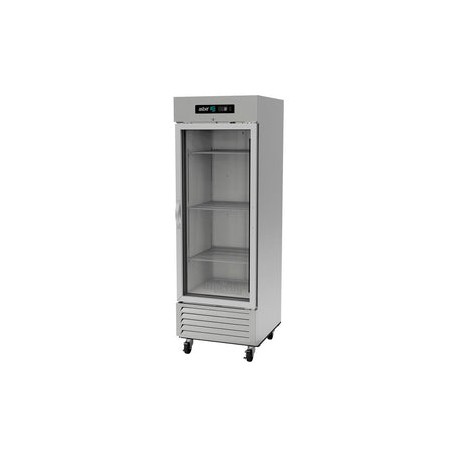 Refrigerador Asber ARR-23-G-H Puerta De Cristal Acero Inoxidable
