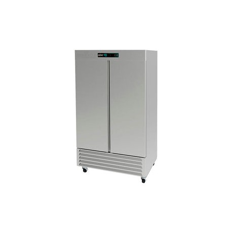 Refrigerador Asber ARR-37 Doble Puerta Solida Acero Inoxidable