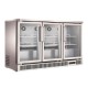 Refrigerador Back Bar Migsa SG-380 Tres Puertas De Cristal